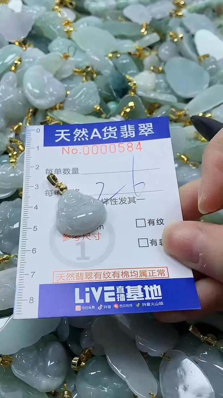 颈饰未镶嵌翡翠纯天然a货翡翠