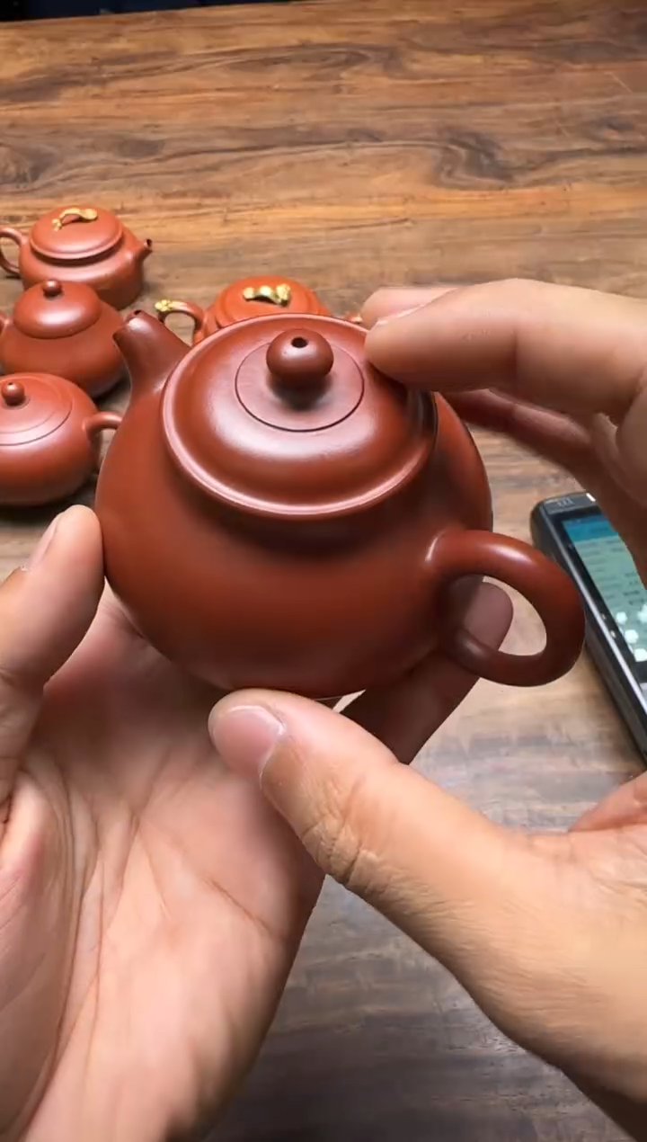 陶吴水勤 大红袍 籽玉壶