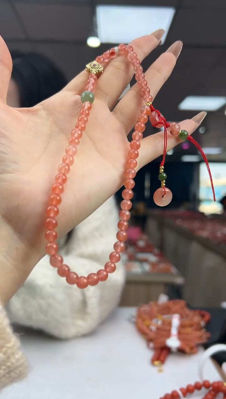 未镶嵌珠串南红玛瑙12.18-6mm（多样式）270970099