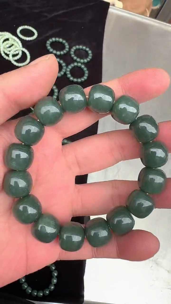 【闪购商品】和田玉颈饰未镶嵌手串14