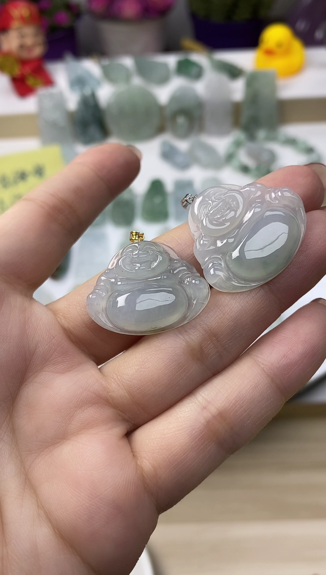 颈饰未镶嵌翡翠思*6天然缅甸翡翠A货8单