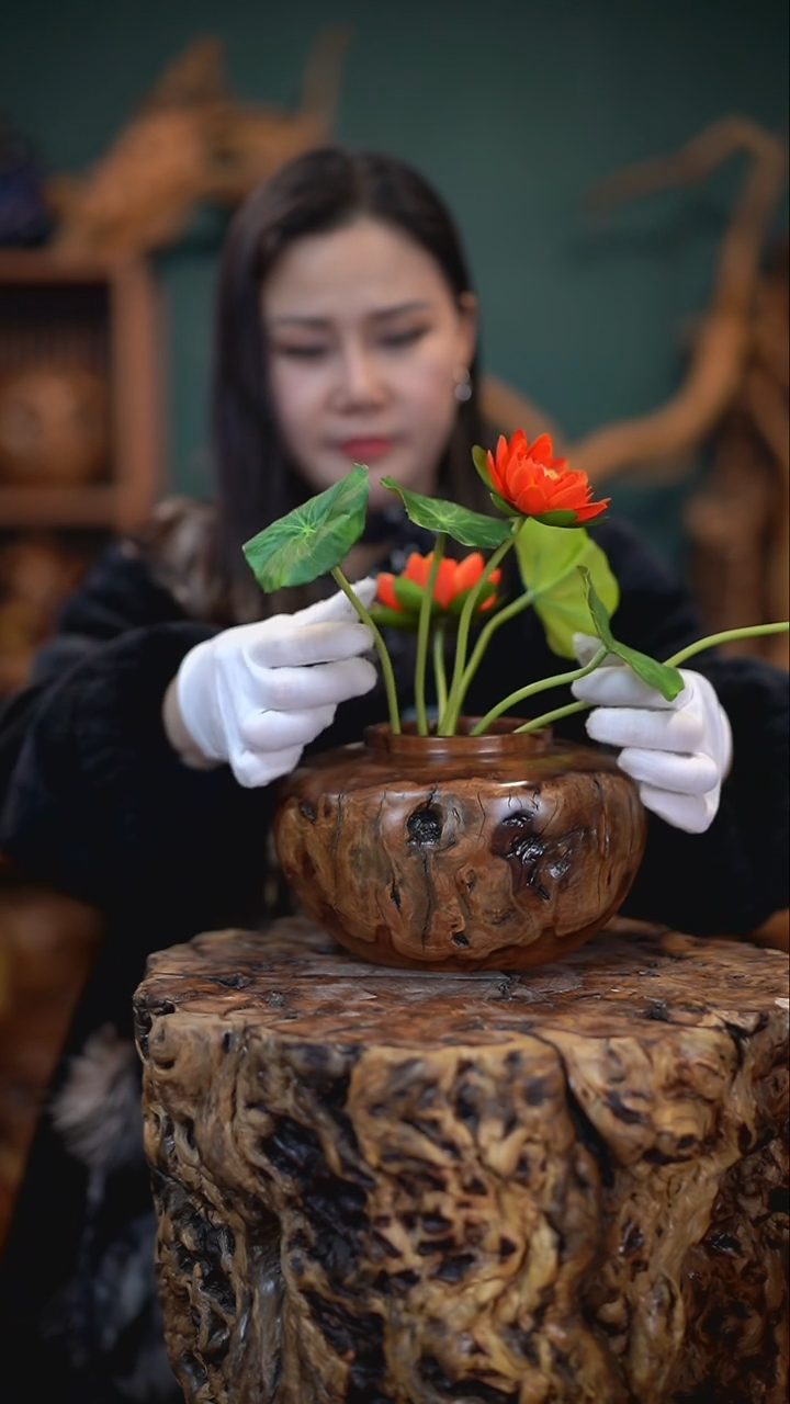 【闪购商品】枣木雷击枣木聚福罐