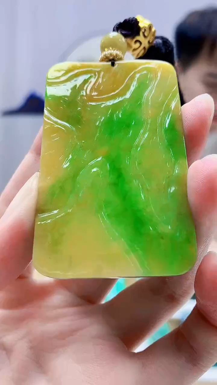 未镶嵌定制翡翠4868zm-毛货挂件101