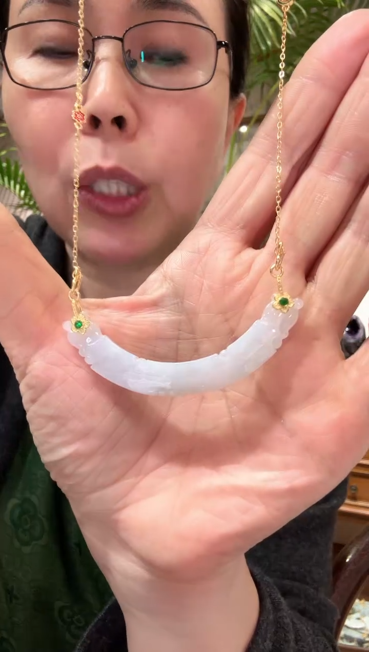 【闪购商品】翡翠颈饰未镶嵌国风