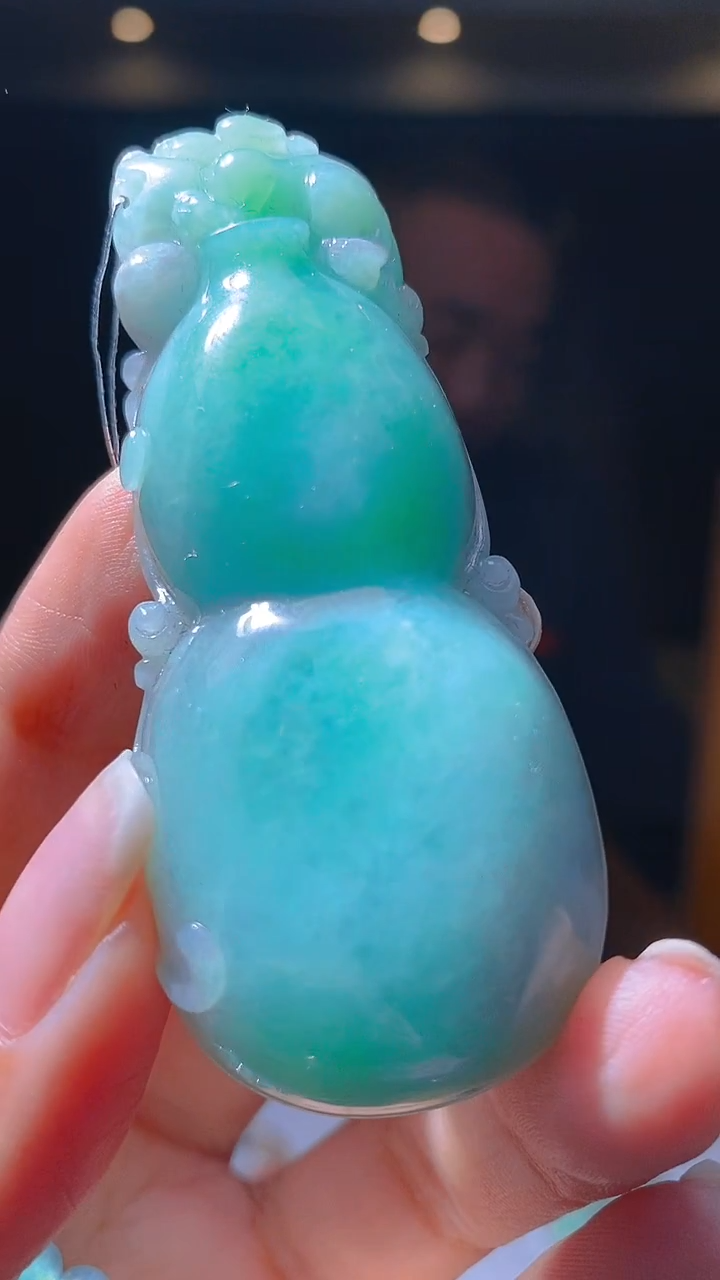 未镶嵌定制翡翠KK翡翠毛货吊坠-20