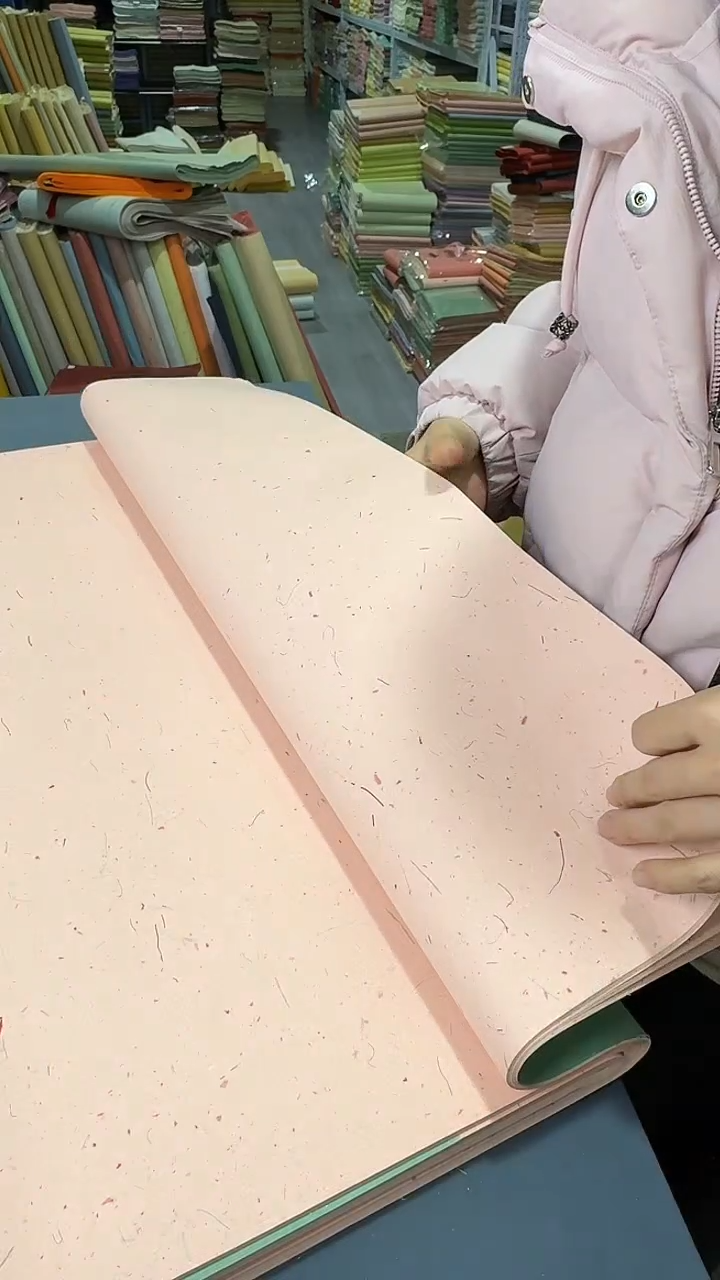 纯手工四尺整张50张桃花笺