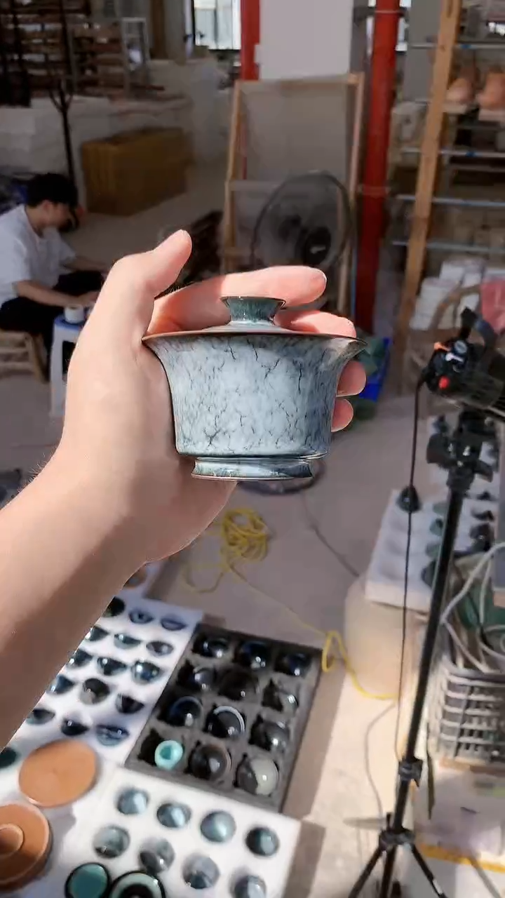 【览古雅韵】二才盖碗