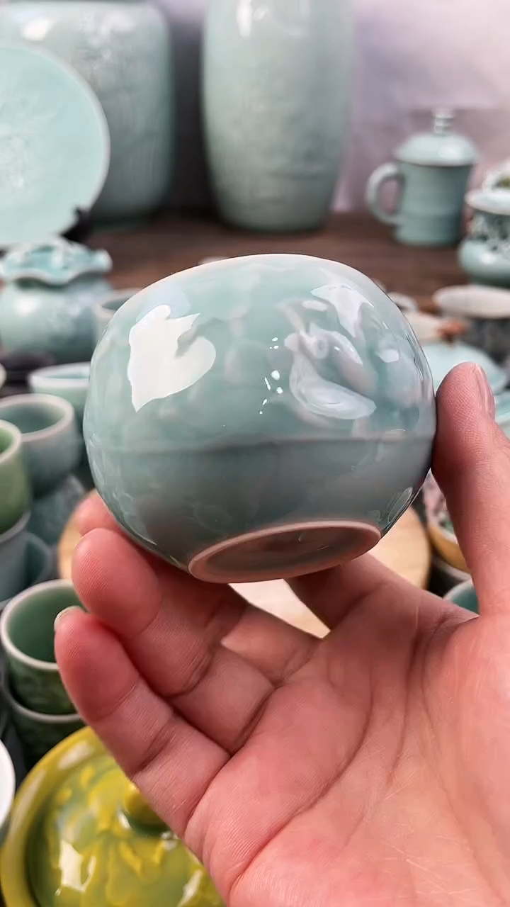 【闪购商品】特价 微瑕 慧仙青瓷