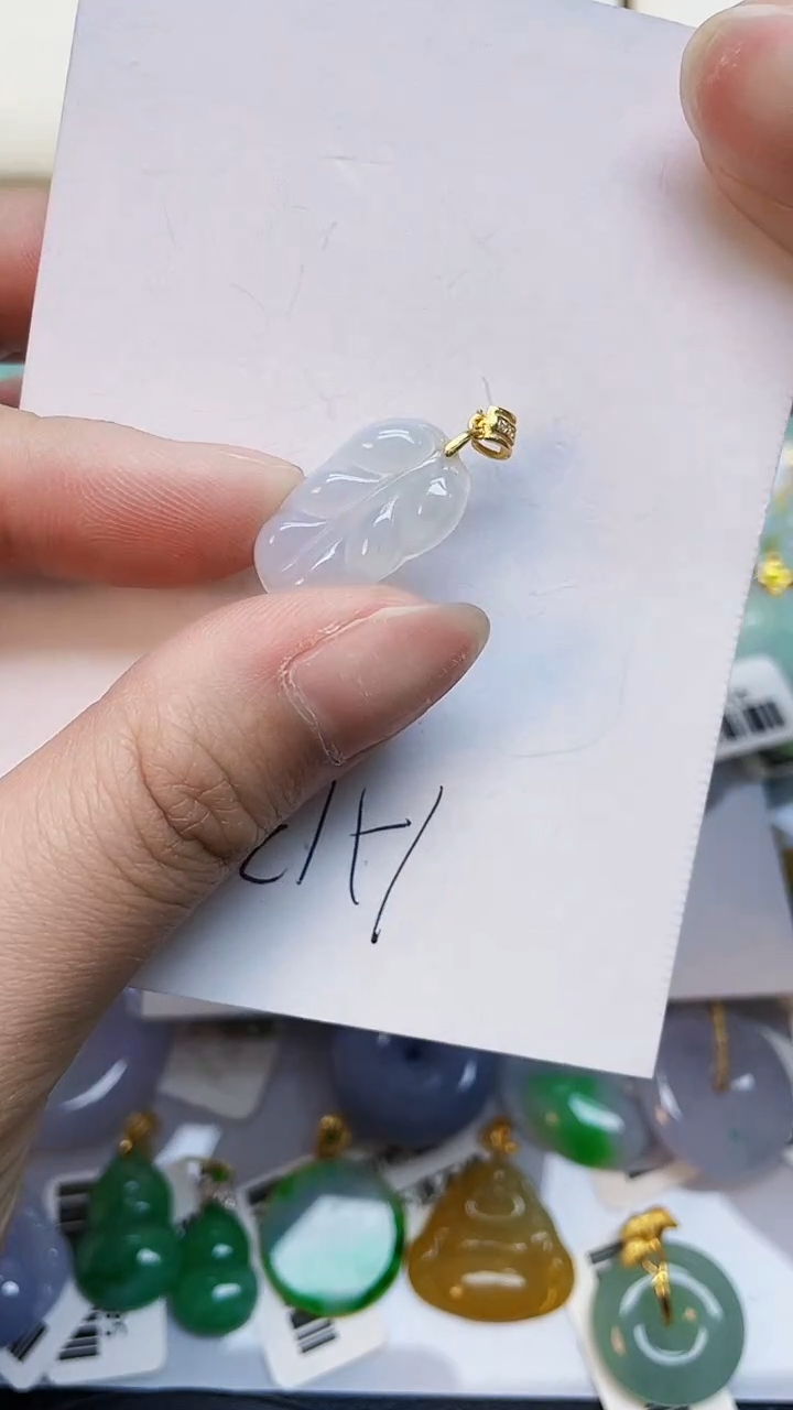 翡翠未镶嵌颈饰00000000000