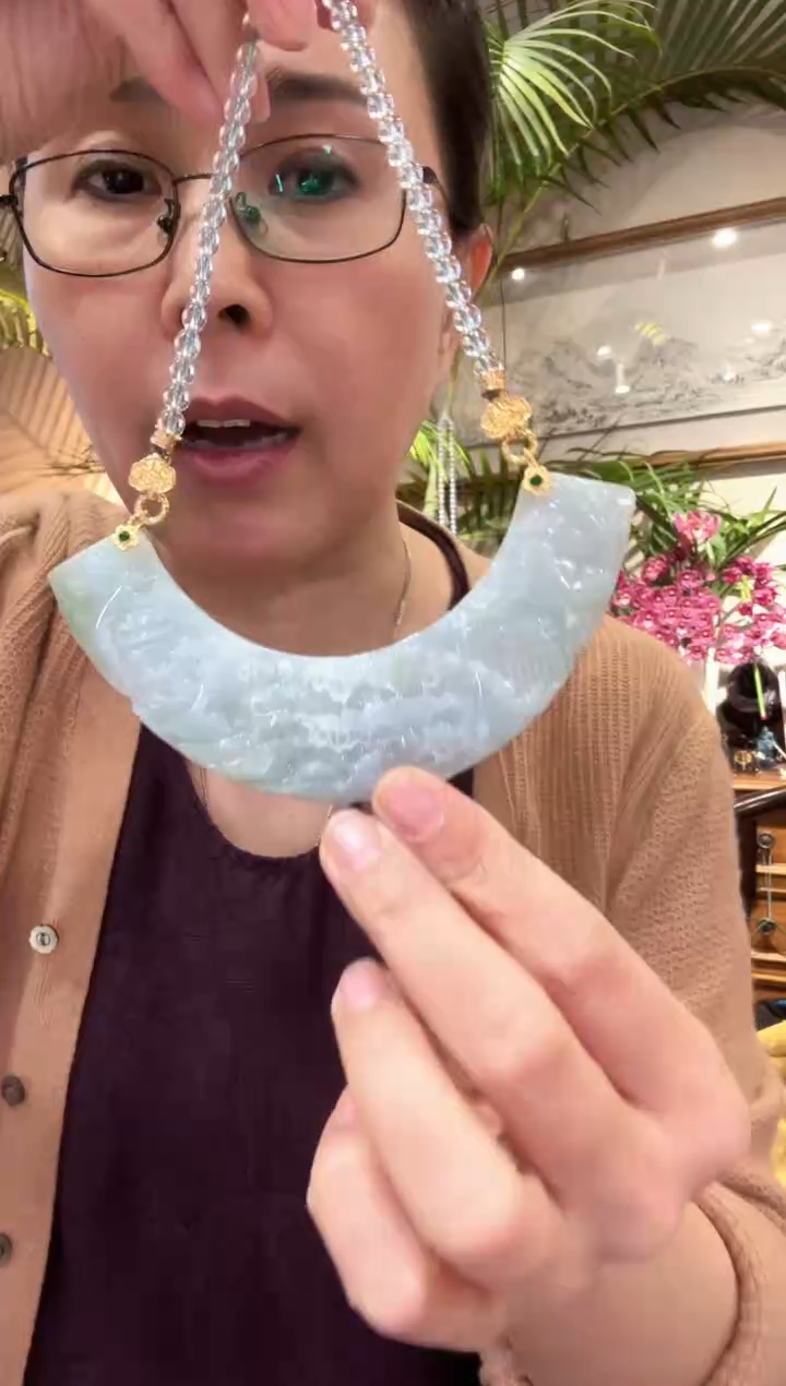 【闪购商品】翡翠颈饰未镶嵌国风