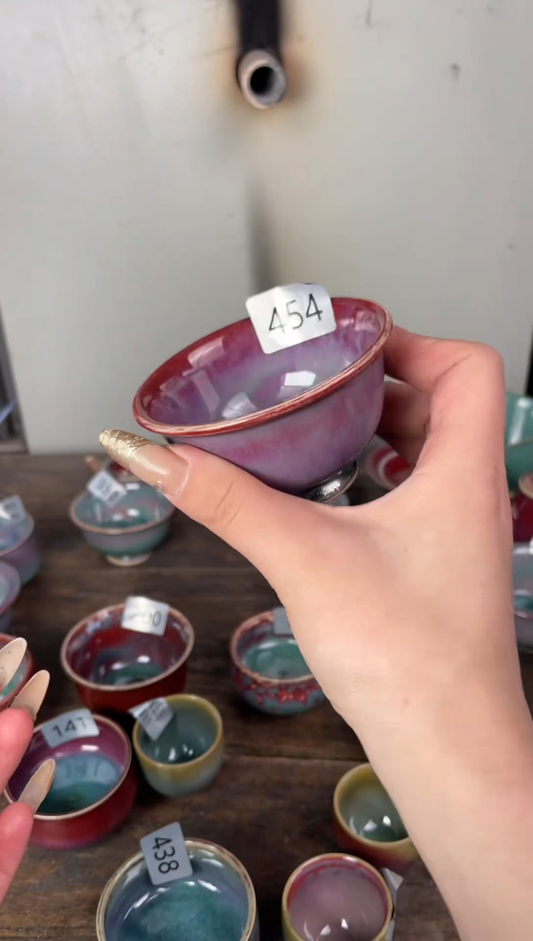 【闪购商品】摆件钧瓷手工茶器窑变