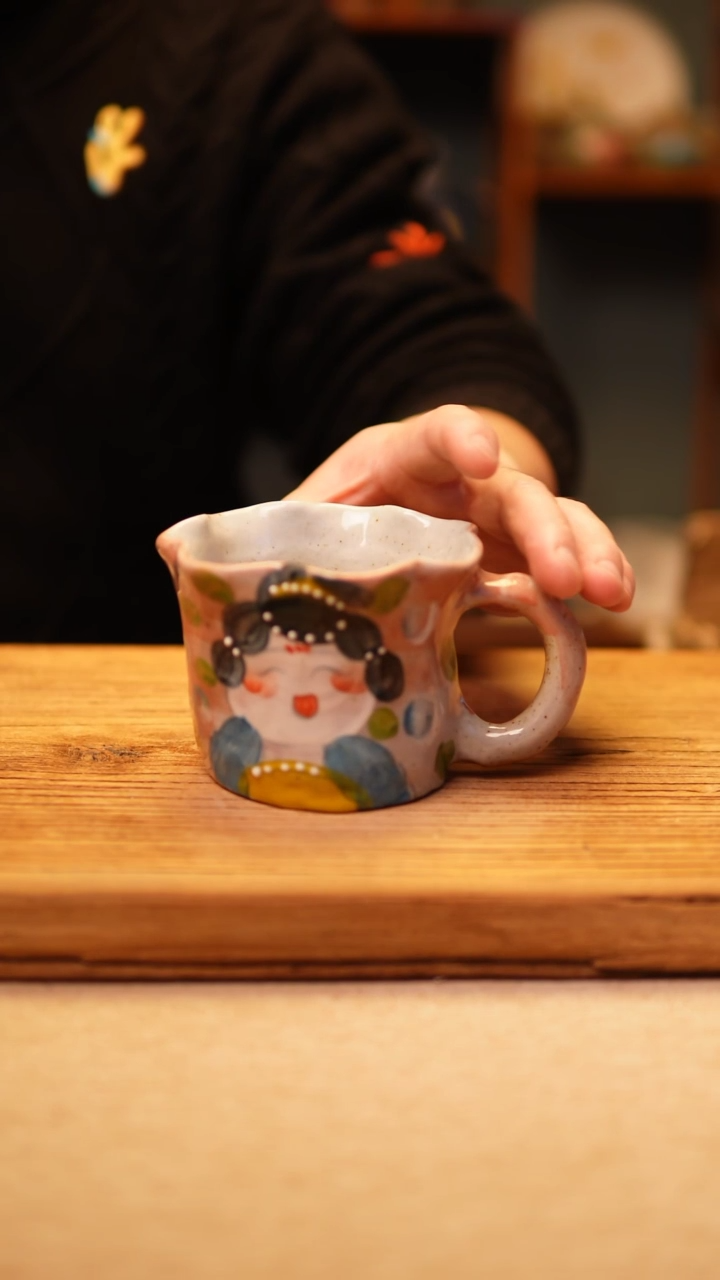 【闪购商品】@@陶园瓷舍@@纯手工手绘@高温釉下彩