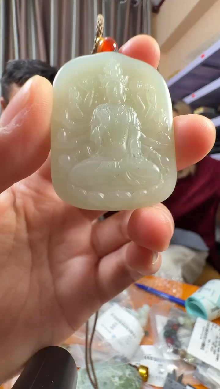 未镶嵌和田玉挂件WJS1228-165