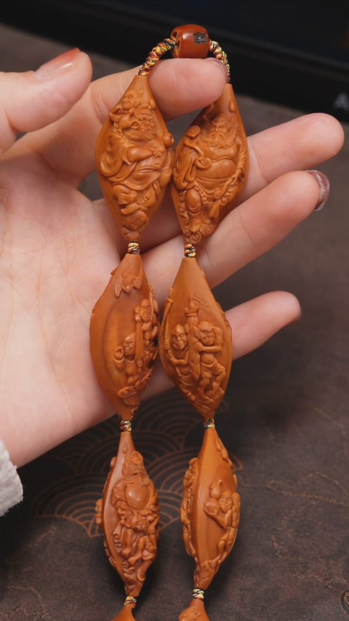 【闪购商品】橄榄核手串/手链二花钟馗