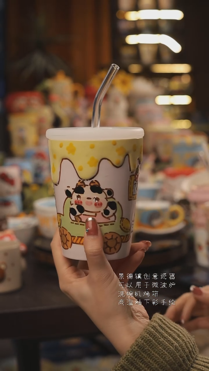 景德镇釉下彩绘设计师款式陶瓷