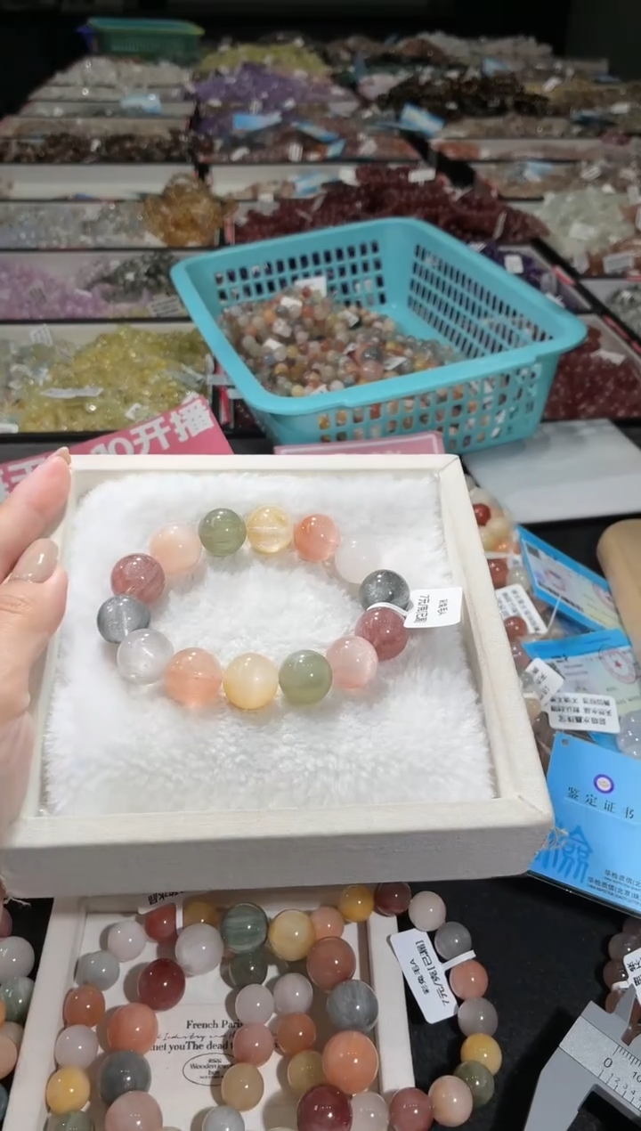 未镶嵌手链水晶147号 多样性发一B  15+