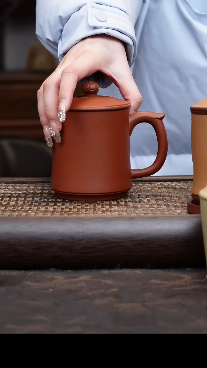 【闪购商品】紫砂茶杯小红泥莲子