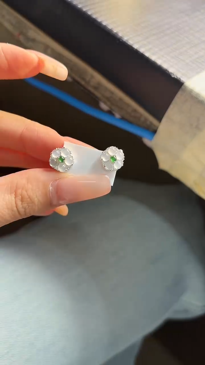 翡翠未镶嵌颈饰100638899
