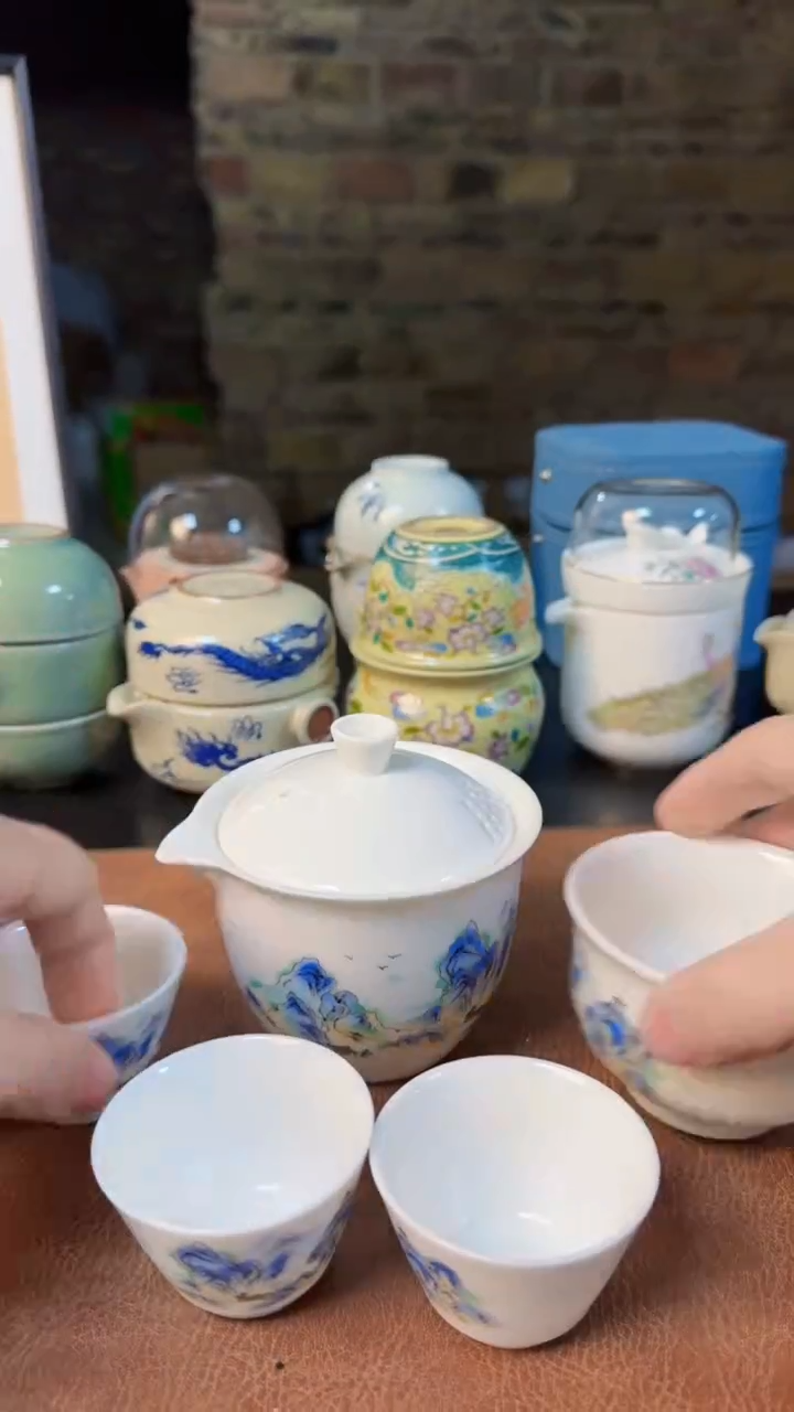 【闪购商品】杯德化白瓷‘；快客茶具