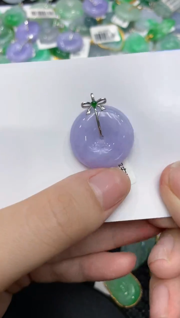 【闪购商品】翡翠颈饰18K金镶嵌111111111111