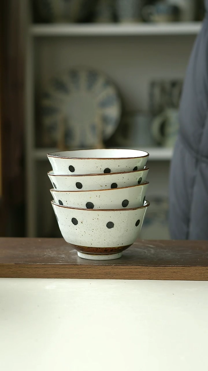 【闪购商品】陶瓷微瑕米饭碗10.54-2@