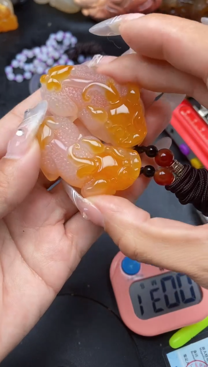 【闪购商品】玛瑙/玉髓颈饰未镶嵌ll