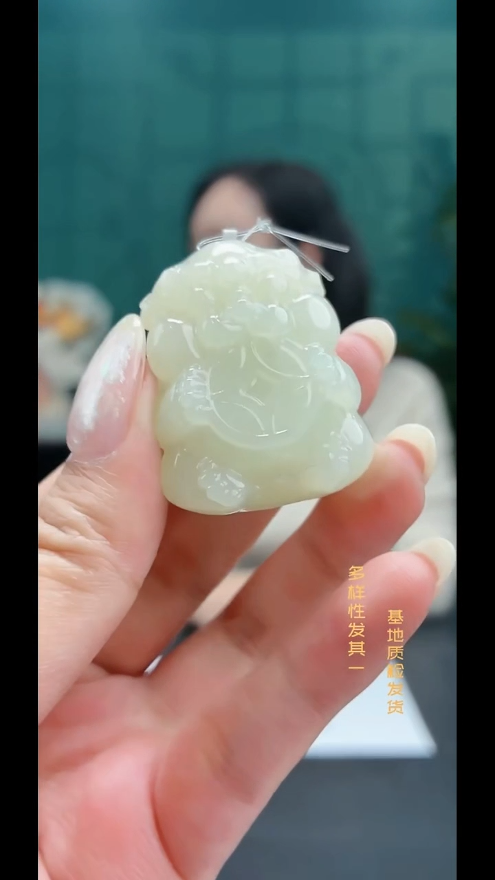 颈饰未镶嵌和田玉纯天然多样性发一