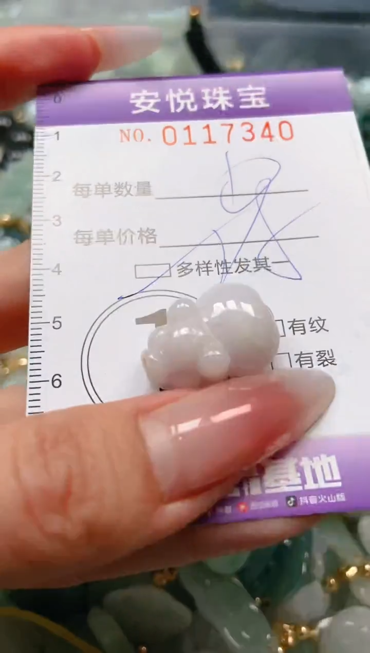 【闪购商品】翡翠颈饰未镶嵌闪购0117340多样性发其一