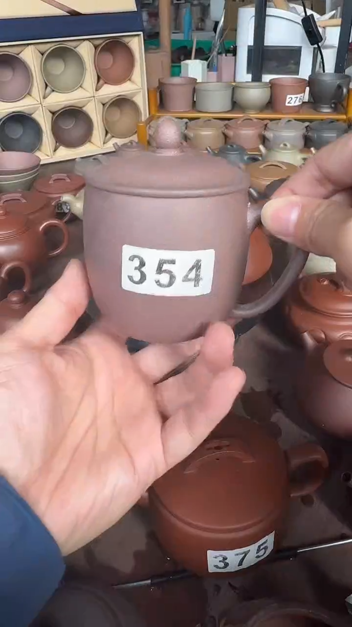 茶壶紫砂泡****?354 五色砂盖杯