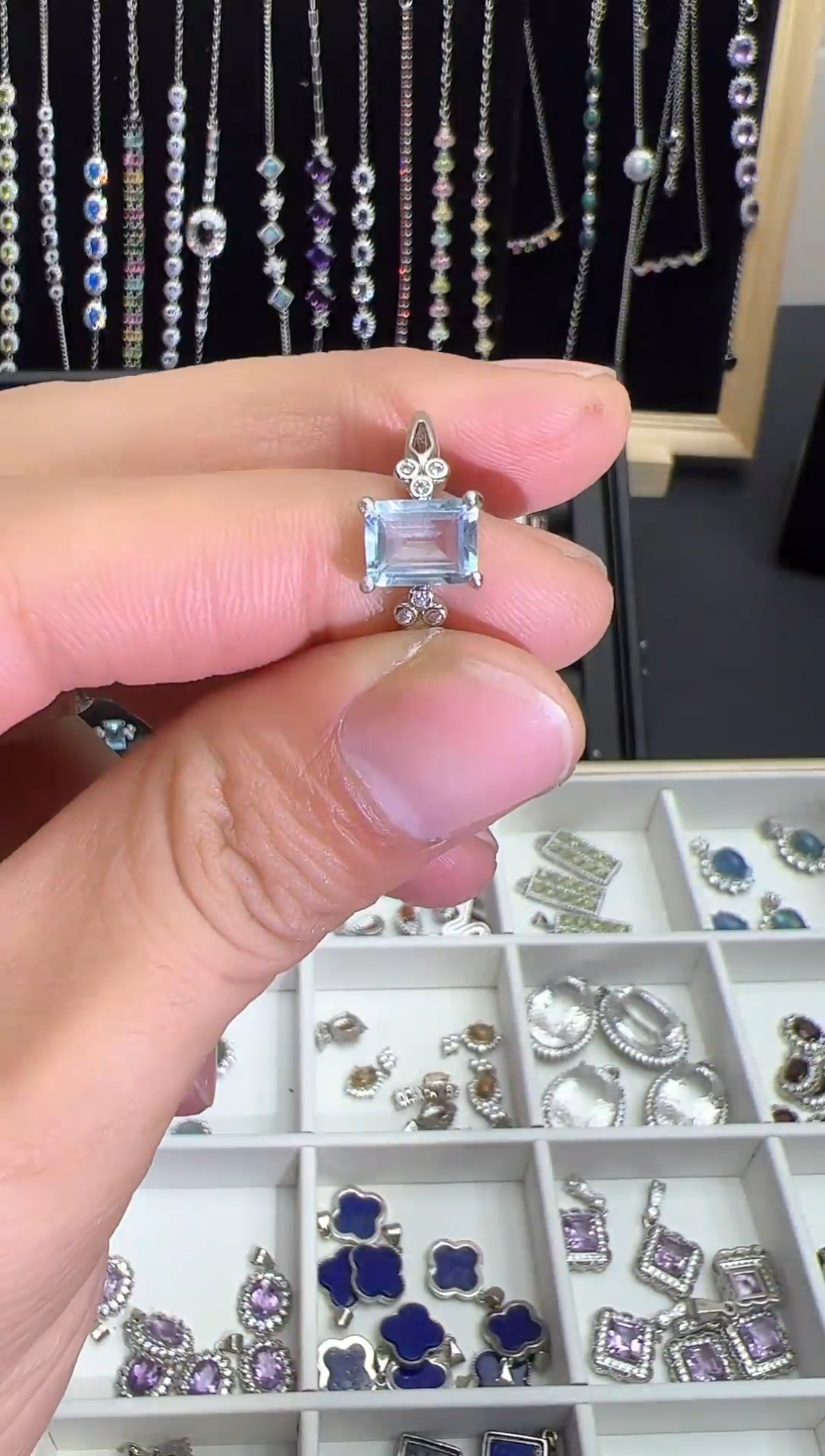 【闪购商品】托帕石戒指银S925镶嵌0000