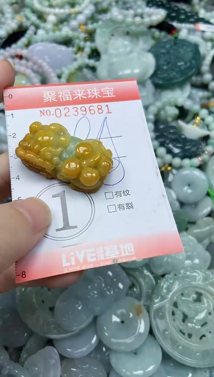 未镶嵌挂件翡翠闪购0239681