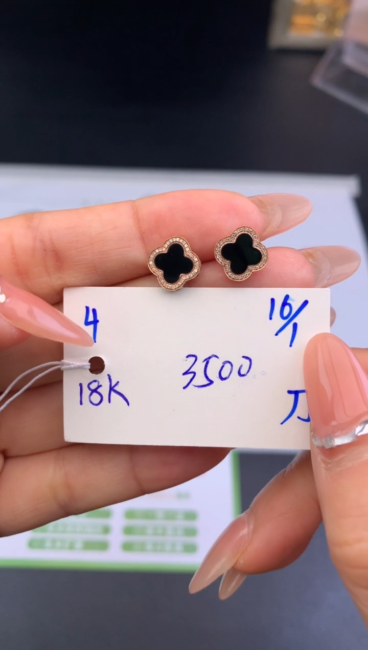 【闪购商品】翡翠耳饰未镶嵌耳饰