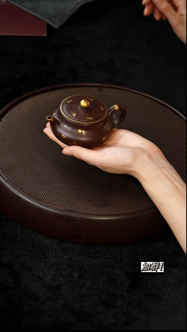 茶壶紫砂HC08802紫泥君德140c