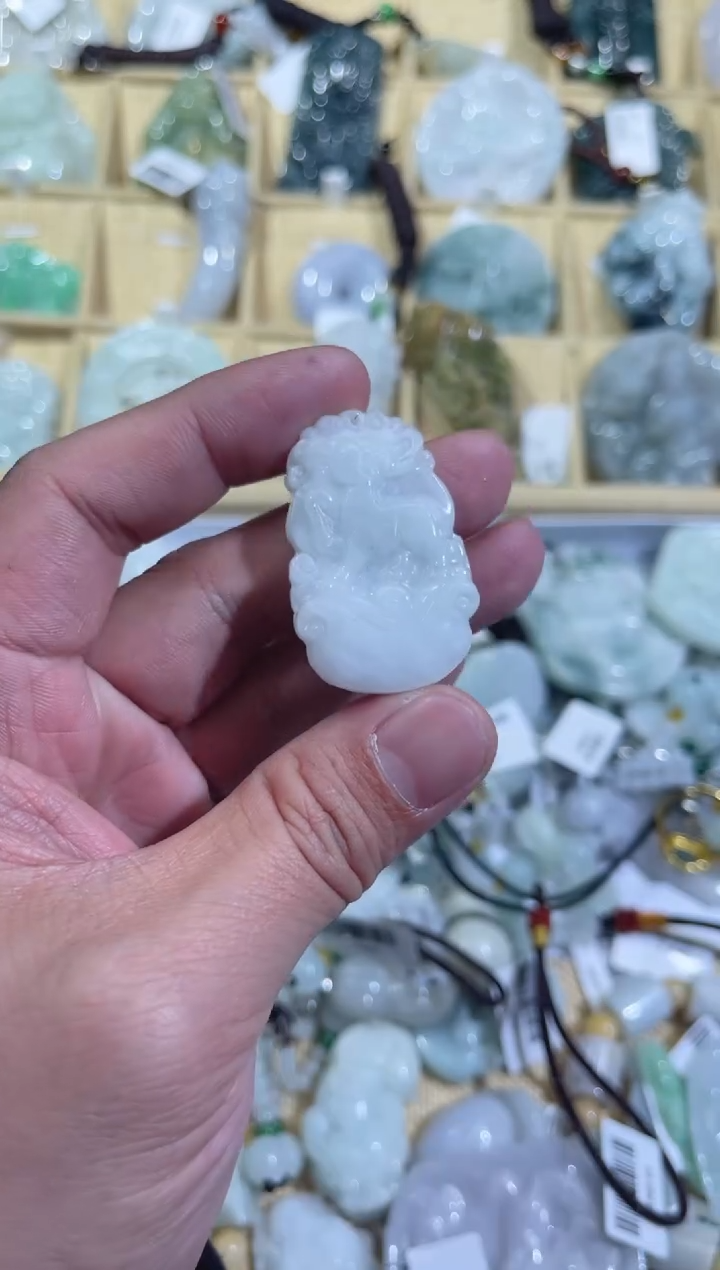 【闪购商品】翡翠颈饰未镶嵌天然缅甸A货翡翠（多样性发货）生肖羊