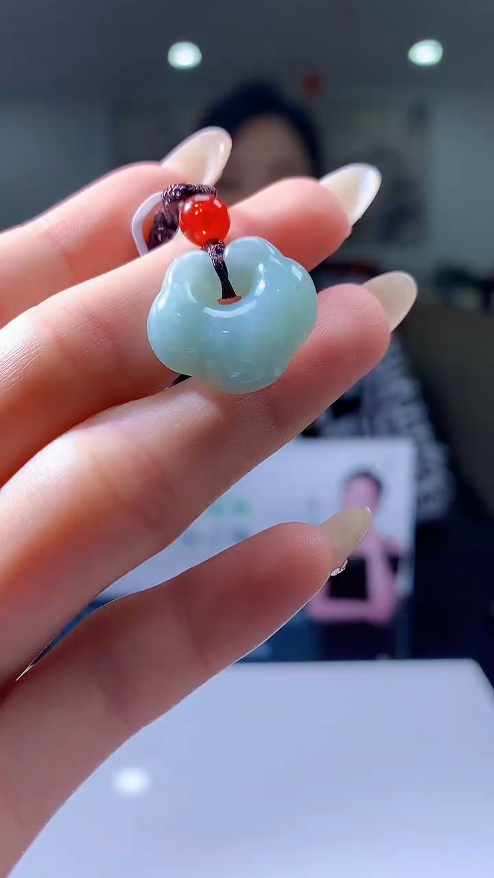 【闪购商品】翡翠颈饰未镶嵌8018jj-JJ如意锁40