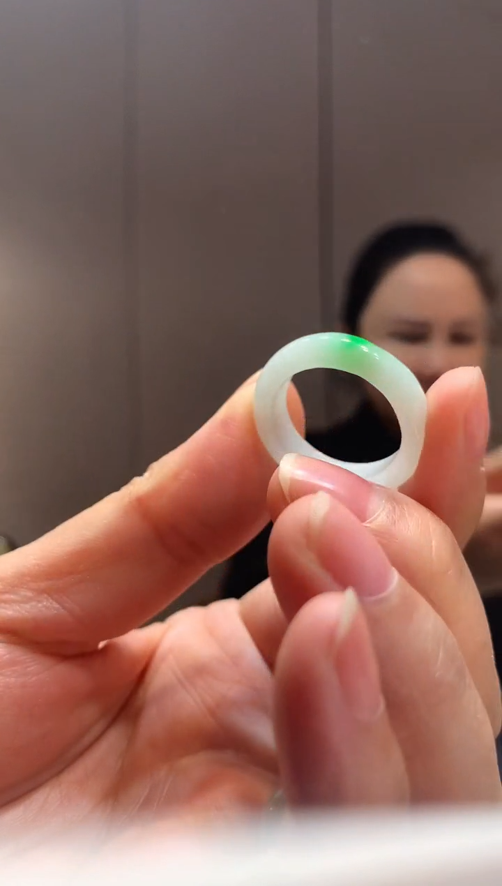 【闪购商品】翡翠戒圈未镶嵌戒指