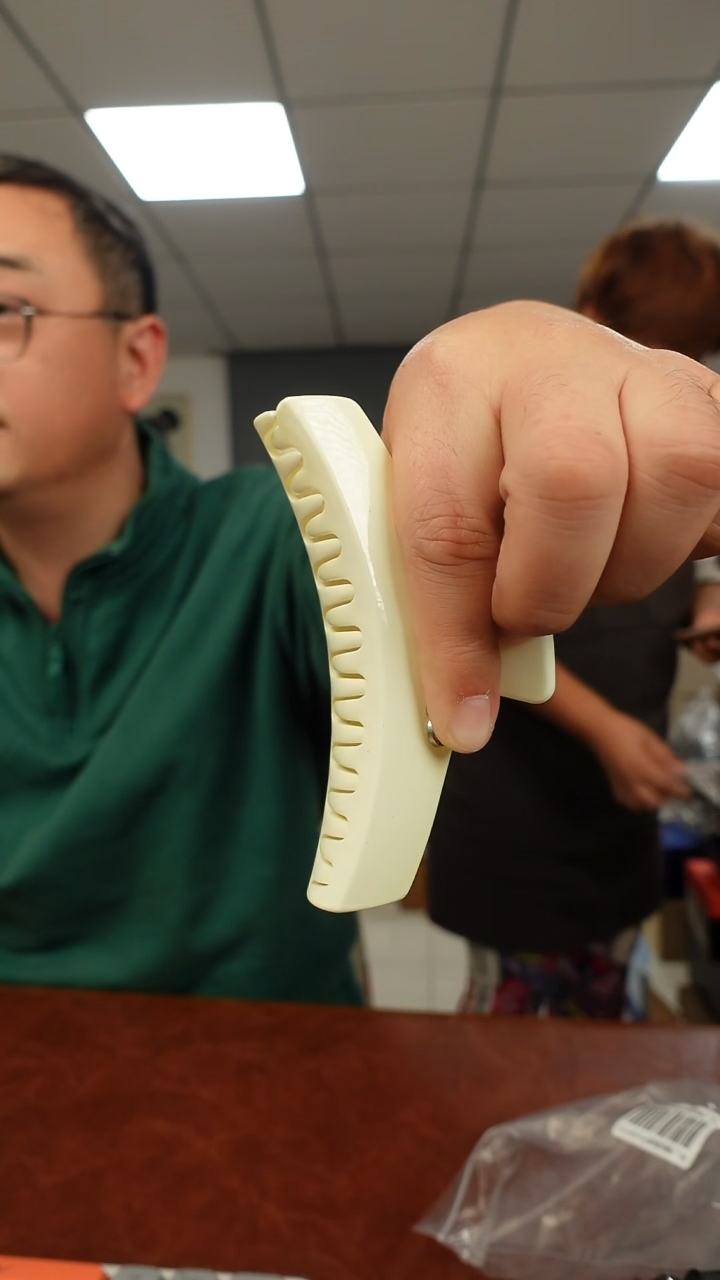 非金属布艺抓夹     
