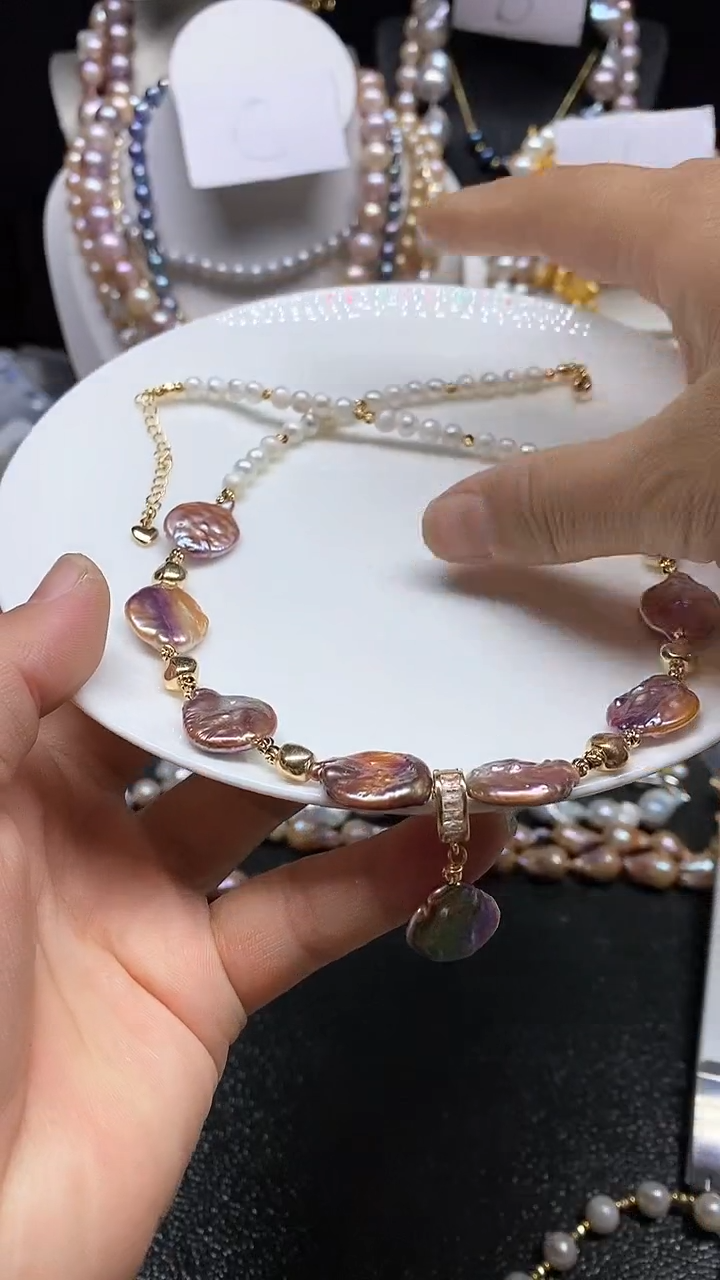 【闪购商品】淡水珍珠颈饰未镶嵌多人