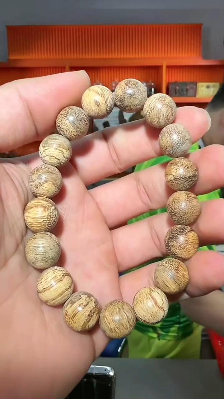 沉香手串158号单圈多样性发一