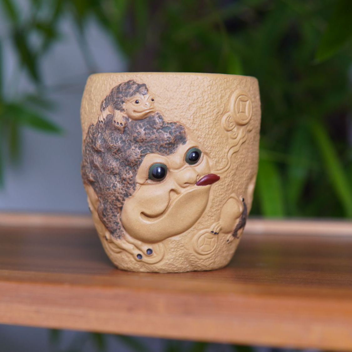 纯手工辈辈有大号财主人杯宜兴紫砂主人杯林栖阁紫砂紫砂杯茶杯