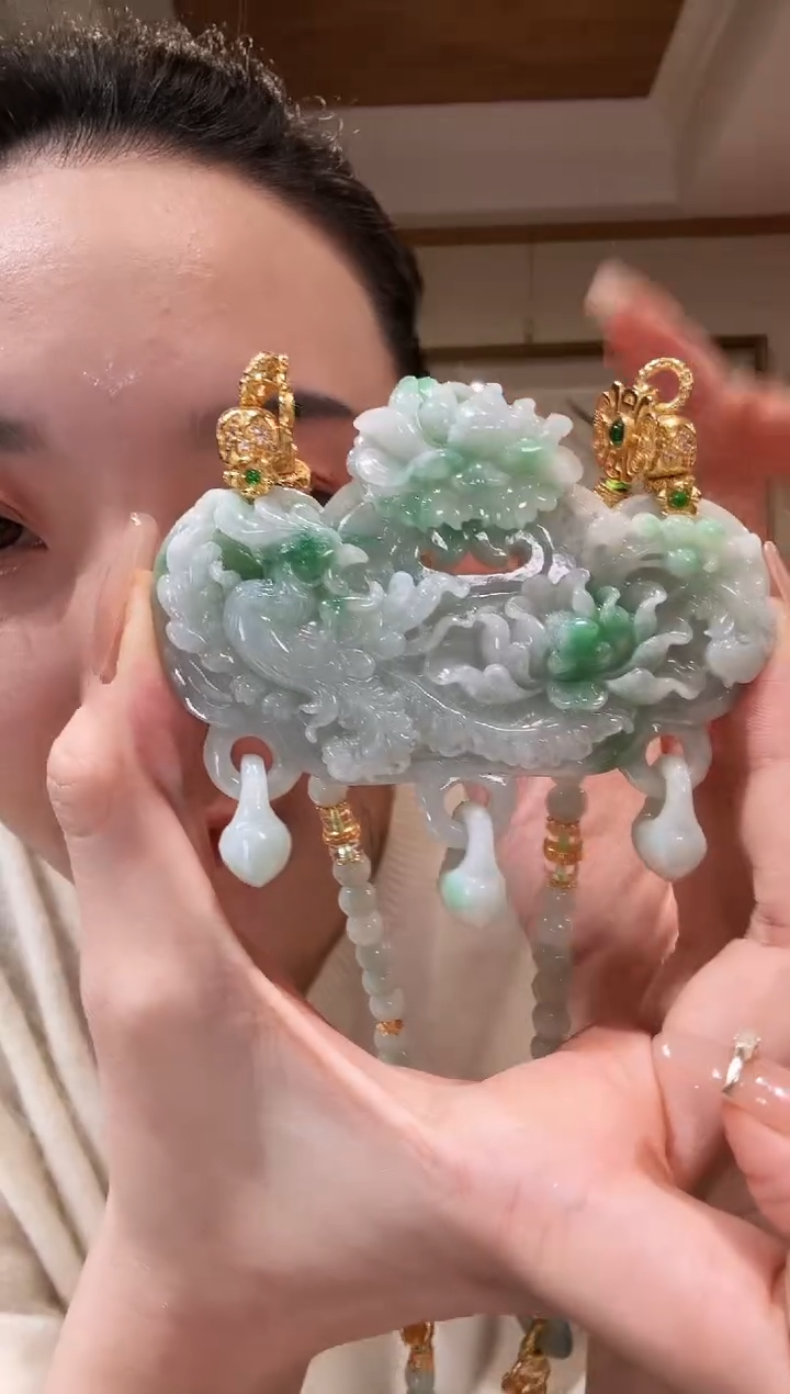 【闪购商品】翡翠颈饰未镶嵌国风