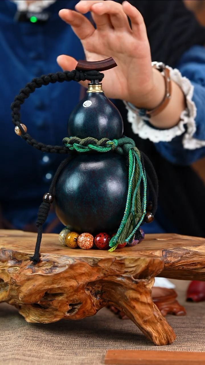 【闪购商品】223—光岳葫天然大漆酒葫芦不含漆珠