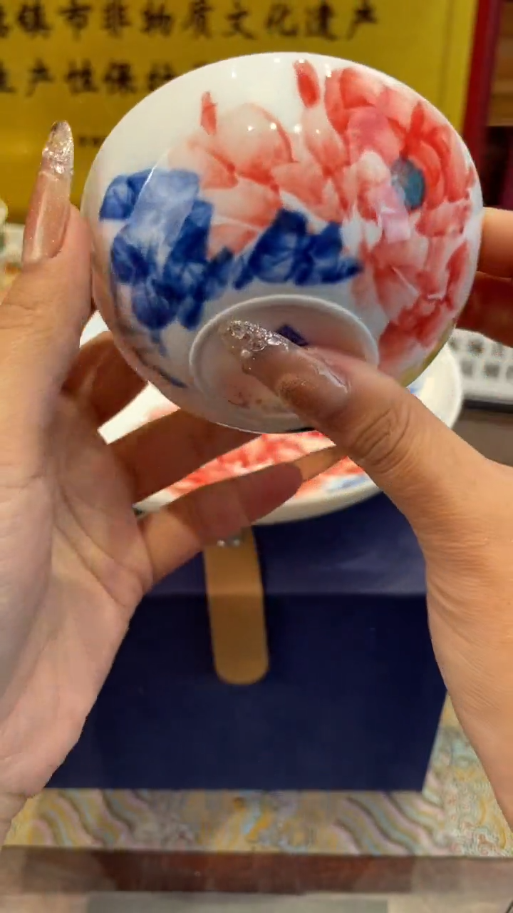 杯子陶景德镇手工手绘陶瓷