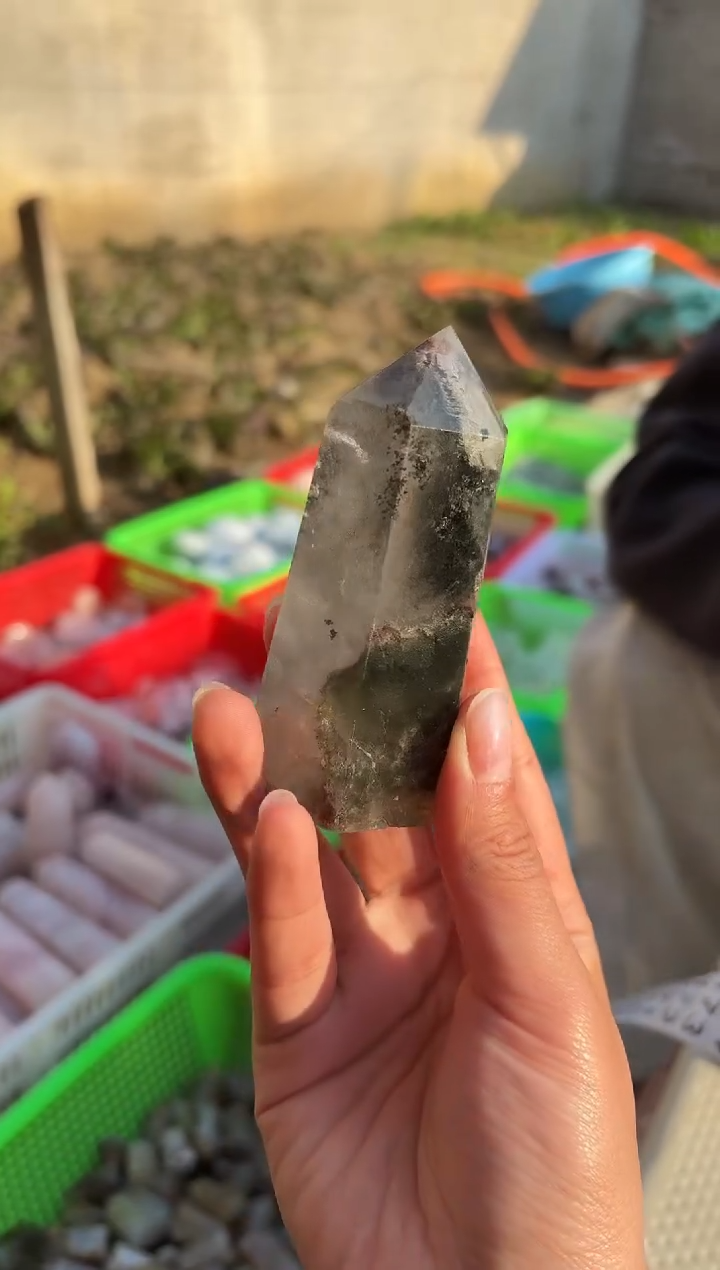 【闪购商品】摆件未镶嵌水晶幽灵柱子148