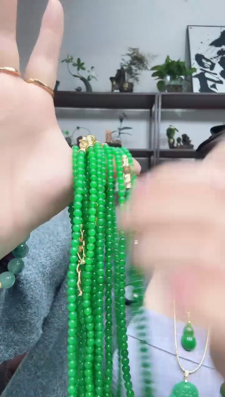 项链未镶嵌翡翠卡4万能链