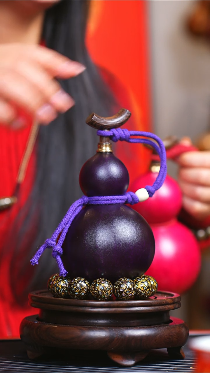 【闪购商品】JO162过年首选中国非遗大漆酒葫芦