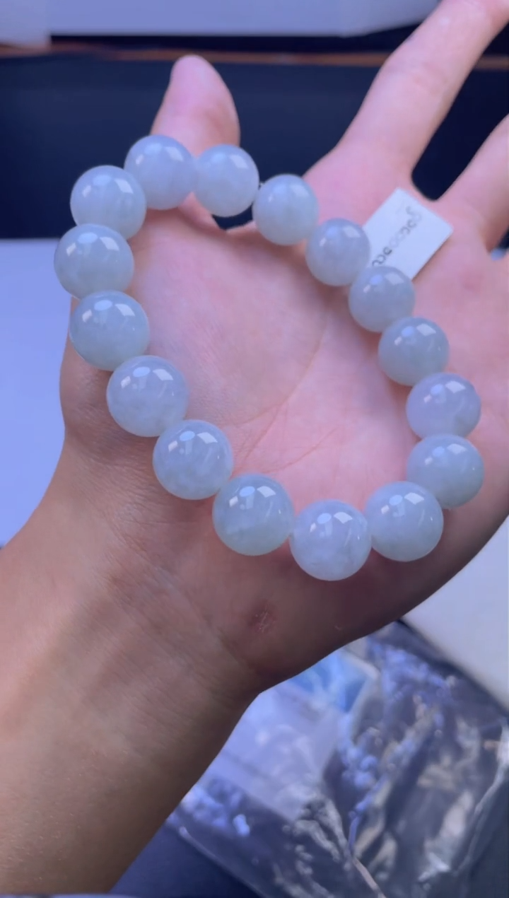 未镶嵌定制翡翠珠串卡13