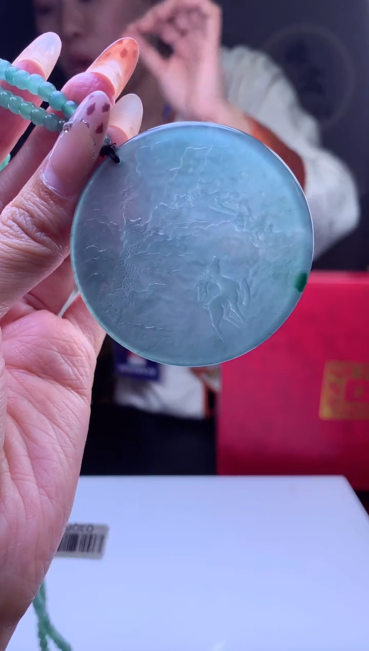 【闪购商品】定制翡翠未镶嵌挂件发货（拍一发一）
