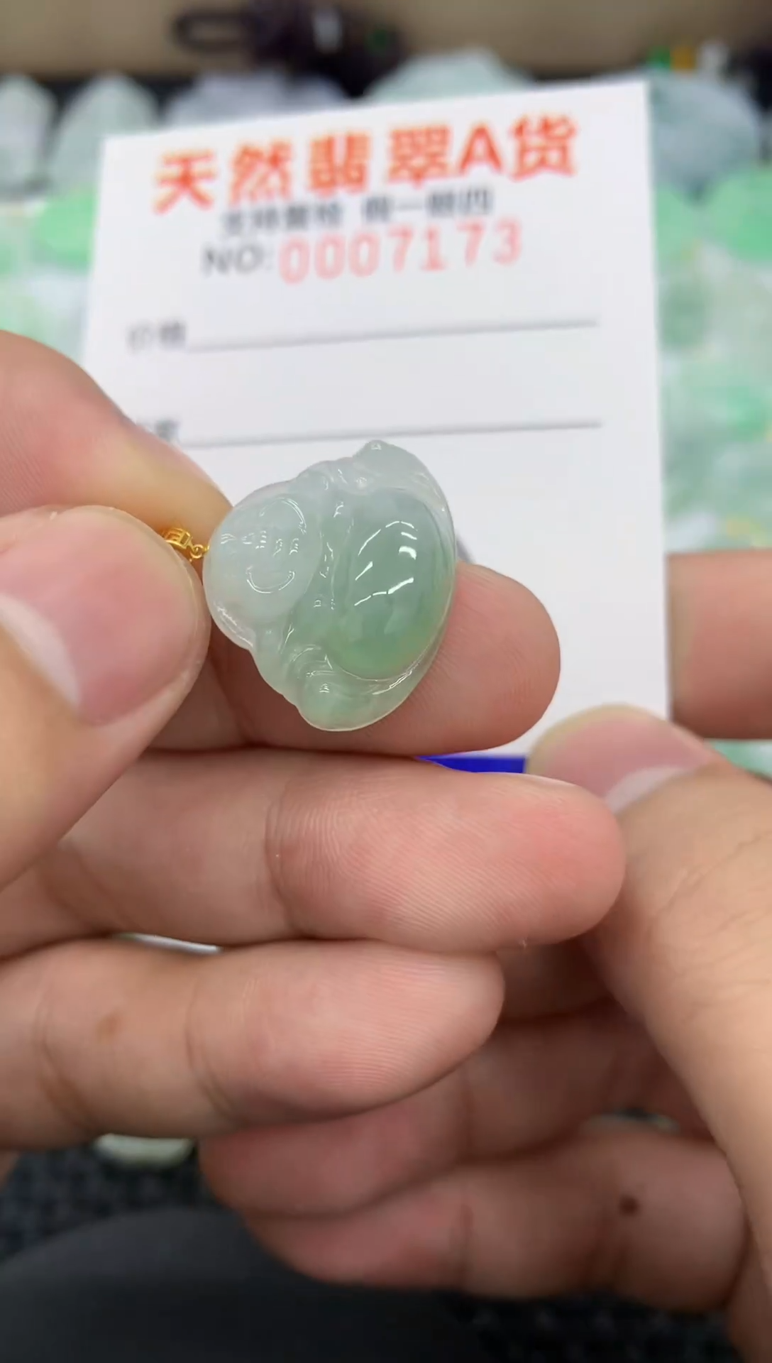 【闪购商品】翡翠颈饰18K金镶嵌11111111111