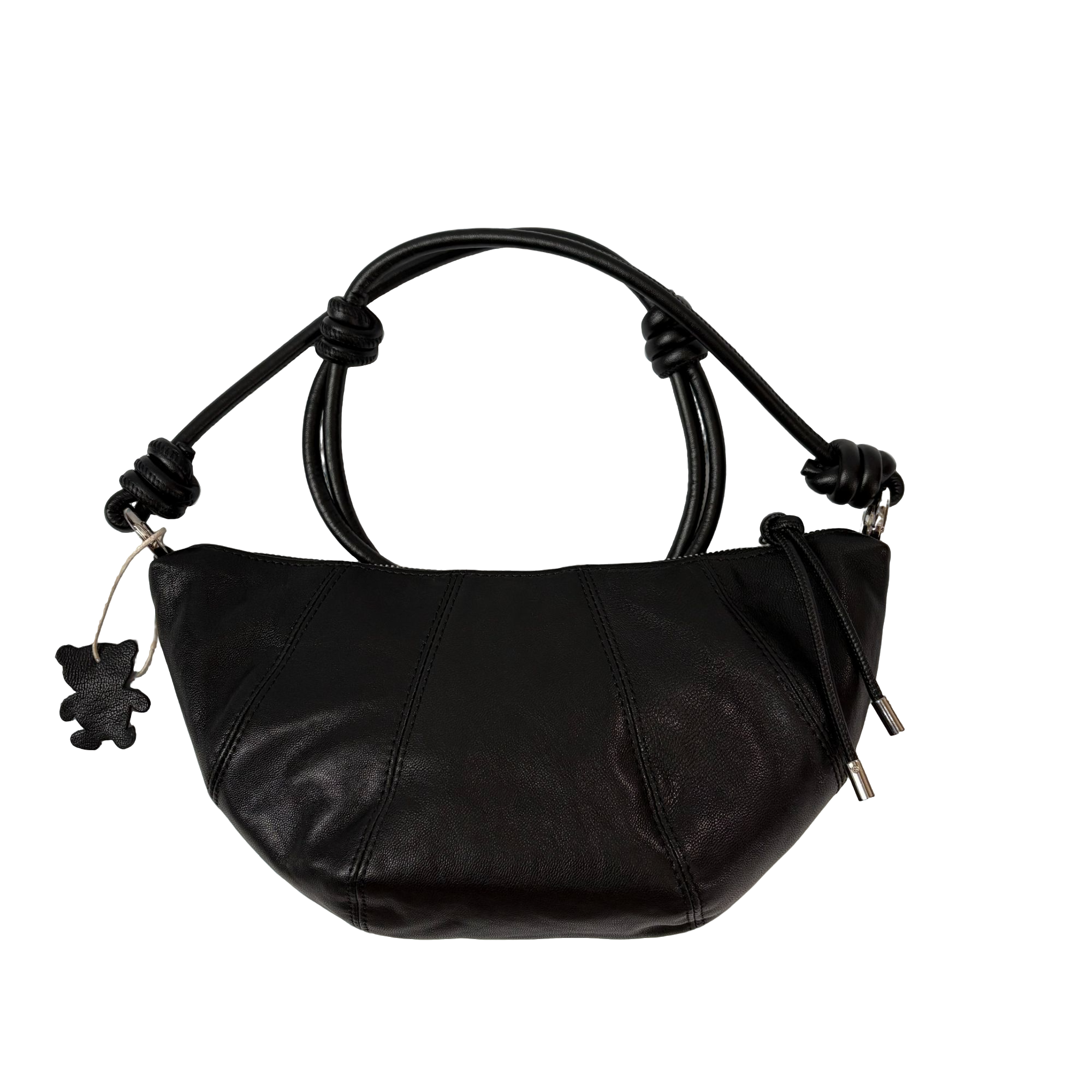 【延姐姐专属】韩国经典时尚格纹拼接水桶包女士斜挎包